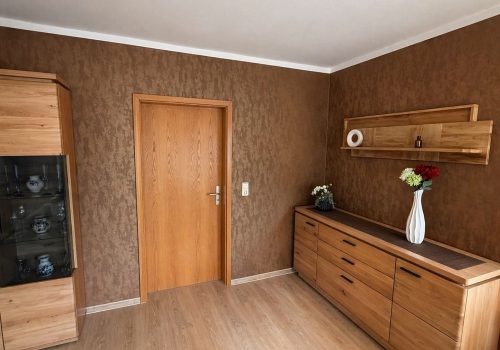 Wohnzimmer Wandspachteltechnik Bodenbelag Designboden 2